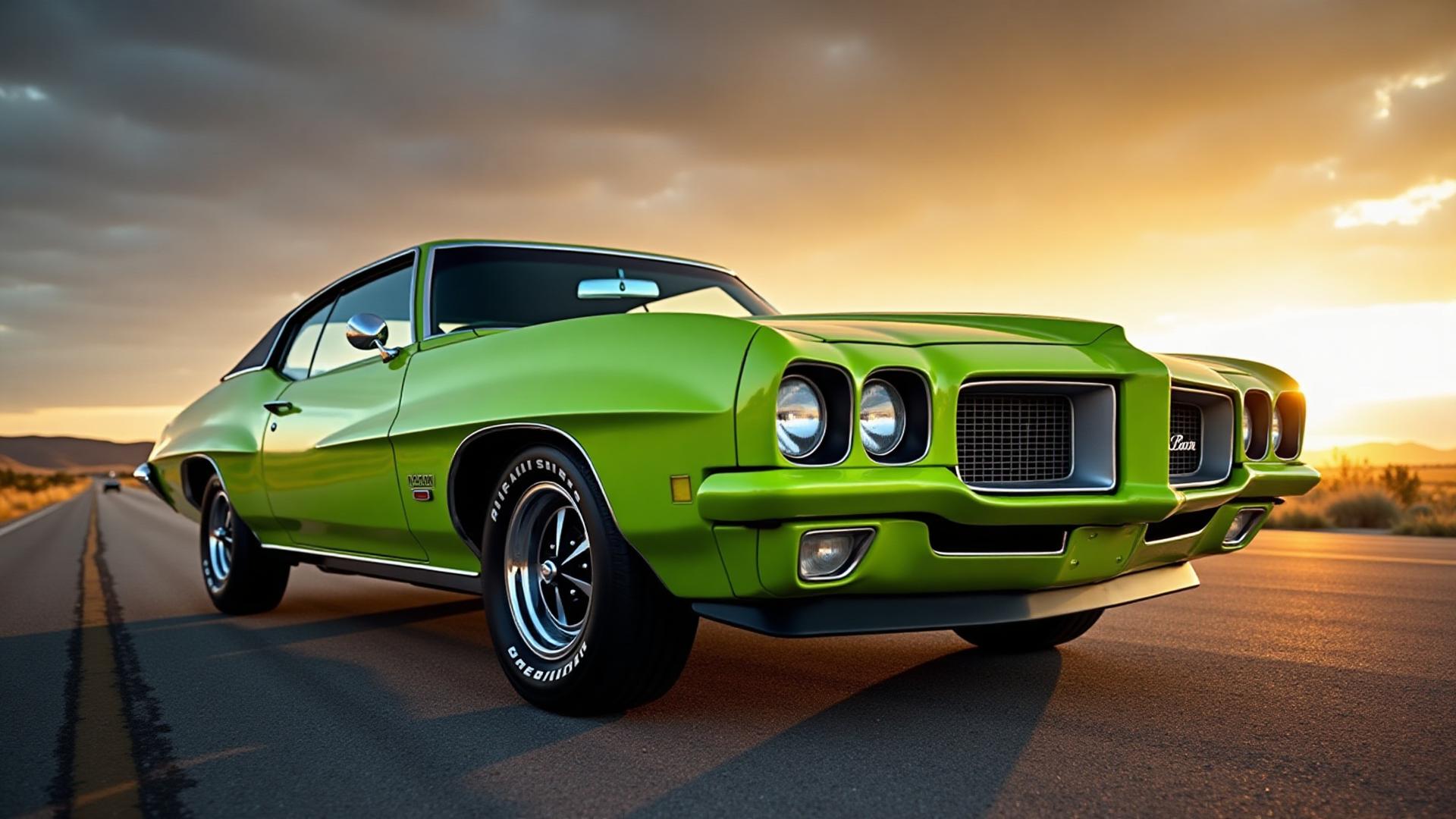 Klasický americký muscle car Pontiac Grand Prix